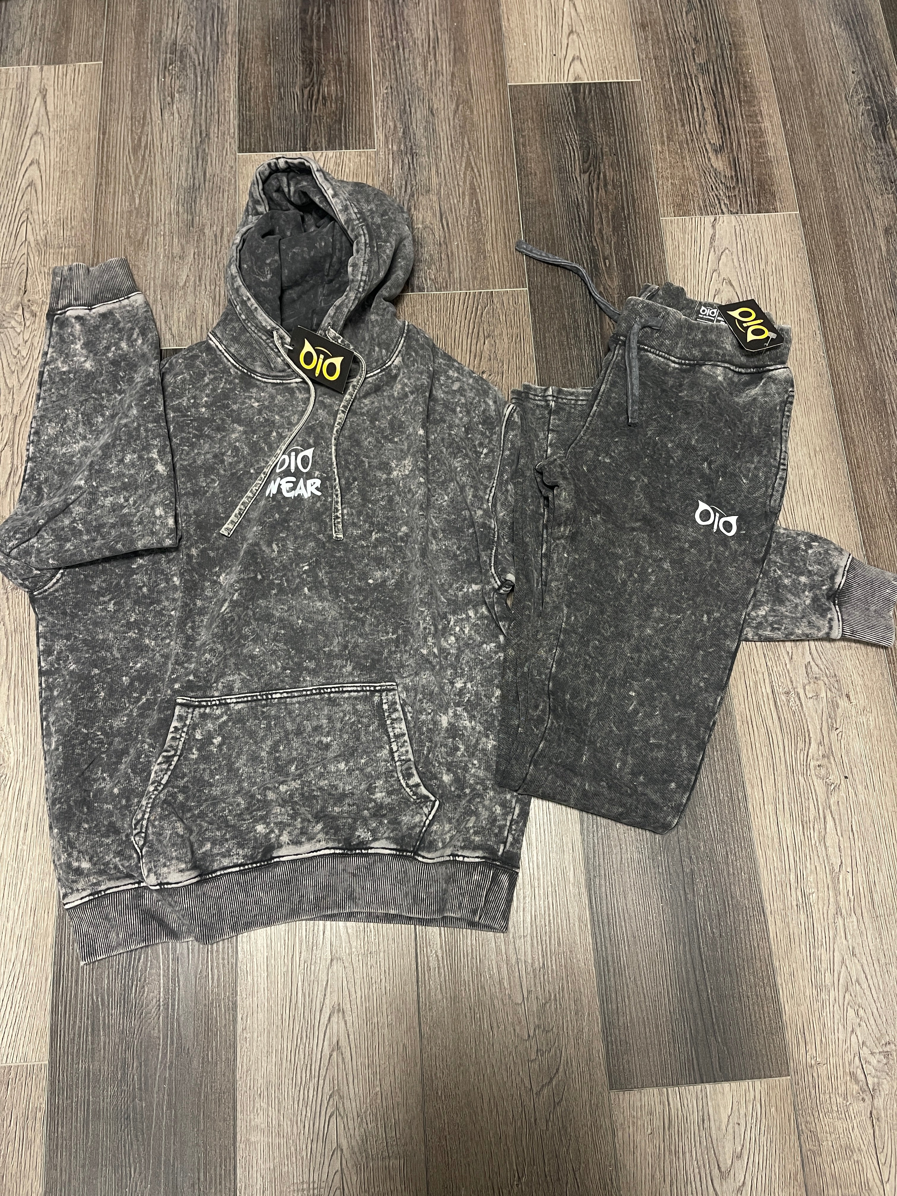 Set OiO Hoodie & Jogger Stone Wash