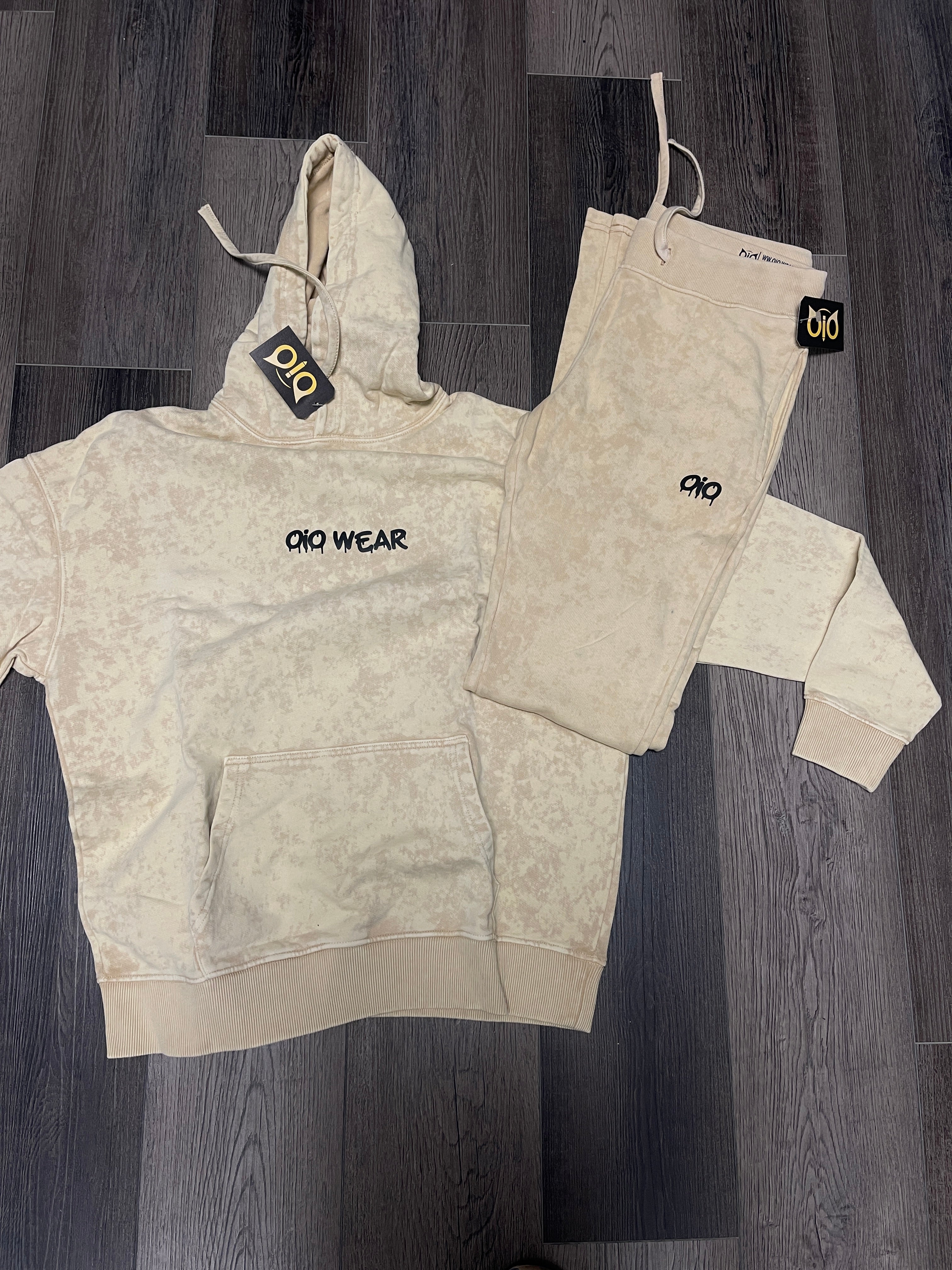 Set OiO Hoodie & Jogger Stone Wash