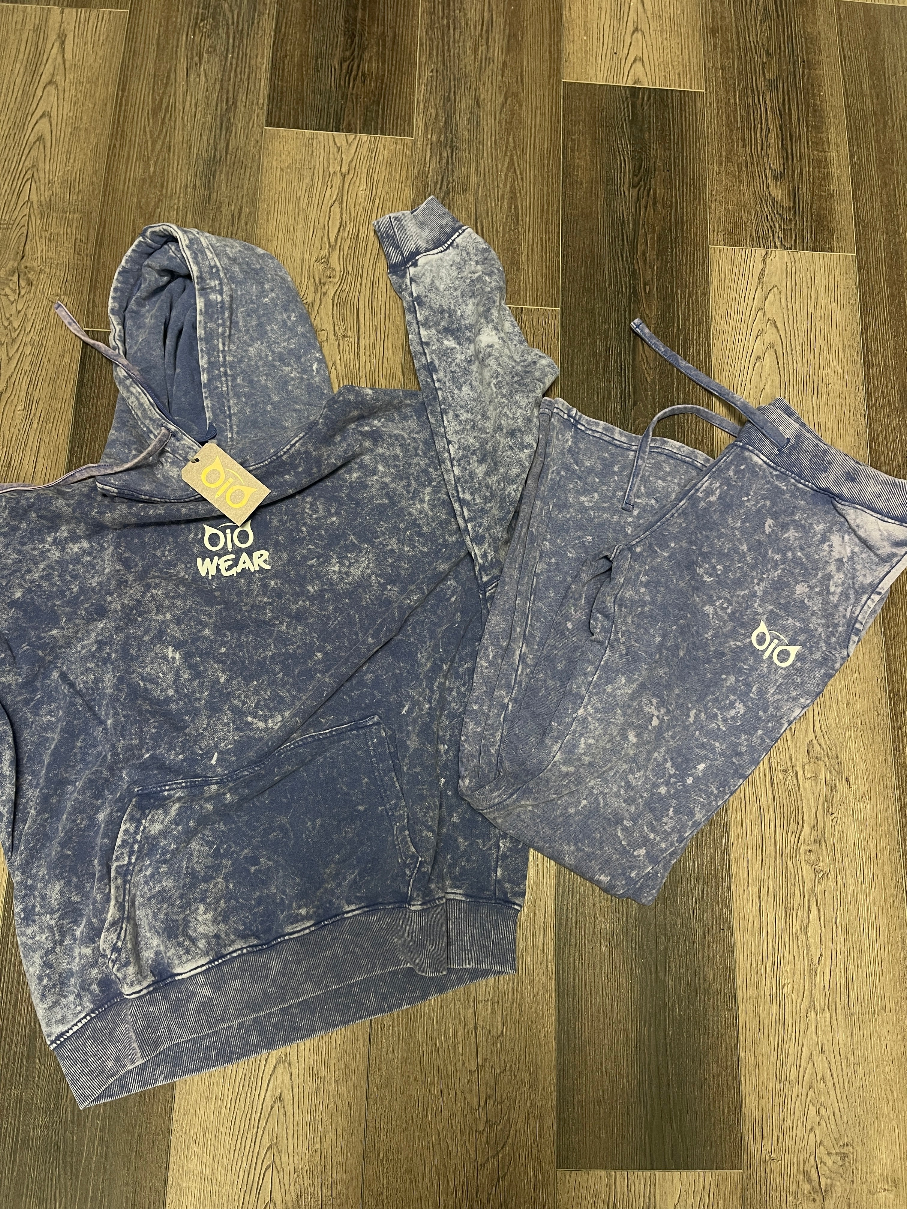 Set OiO Hoodie & Jogger Stone Wash