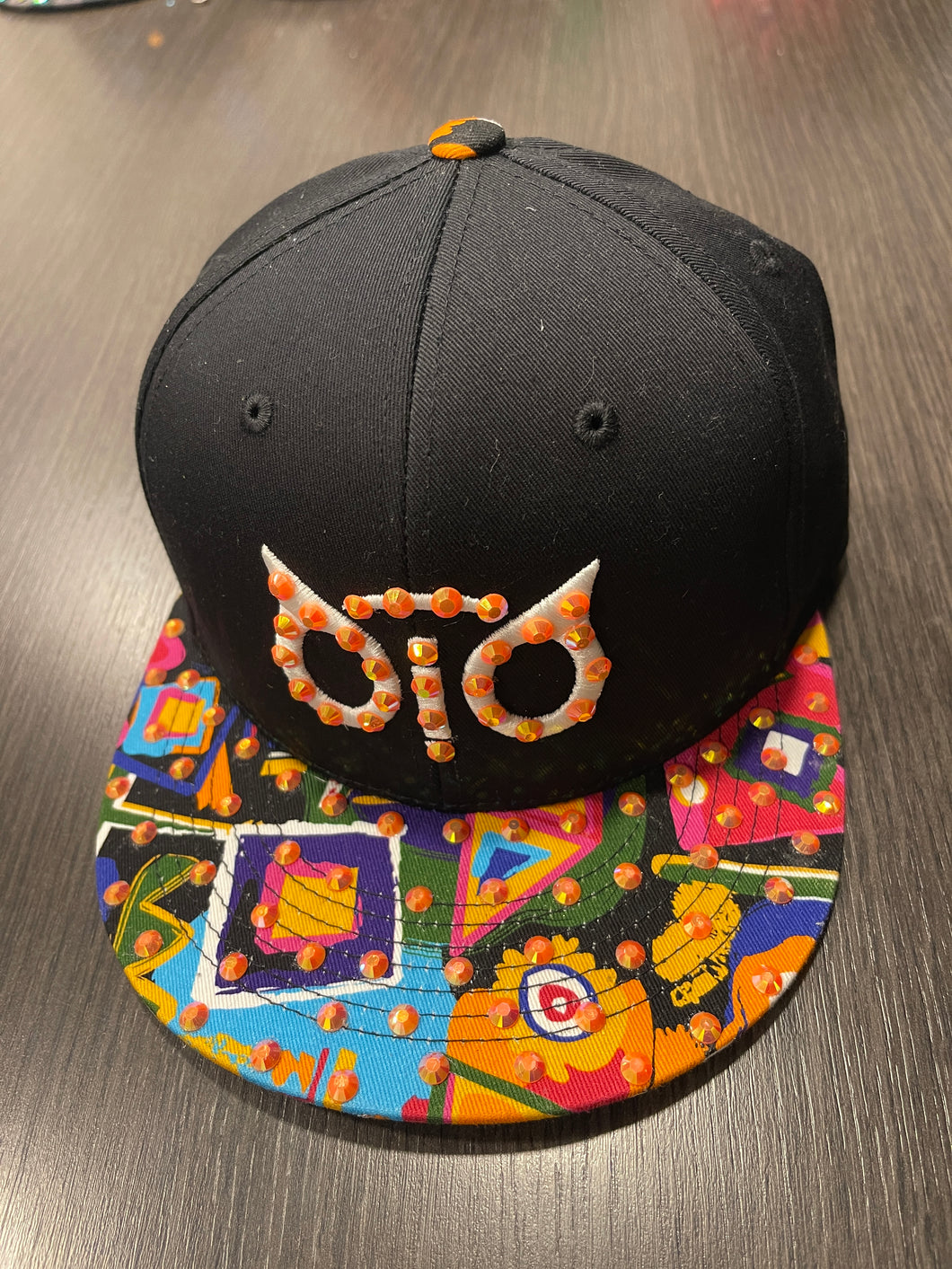 Custom OiO Cap Black & Multicolor