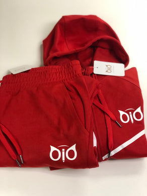 Set Hoodie and Sweatpant OiO Red Premium