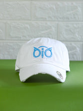 Load image into Gallery viewer, OiO Cap White &amp; Sky Blue