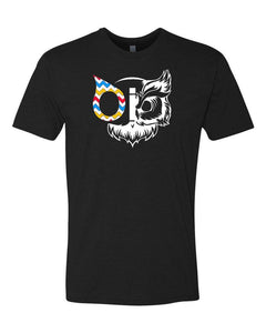 T-Shirt OiO Owl Black