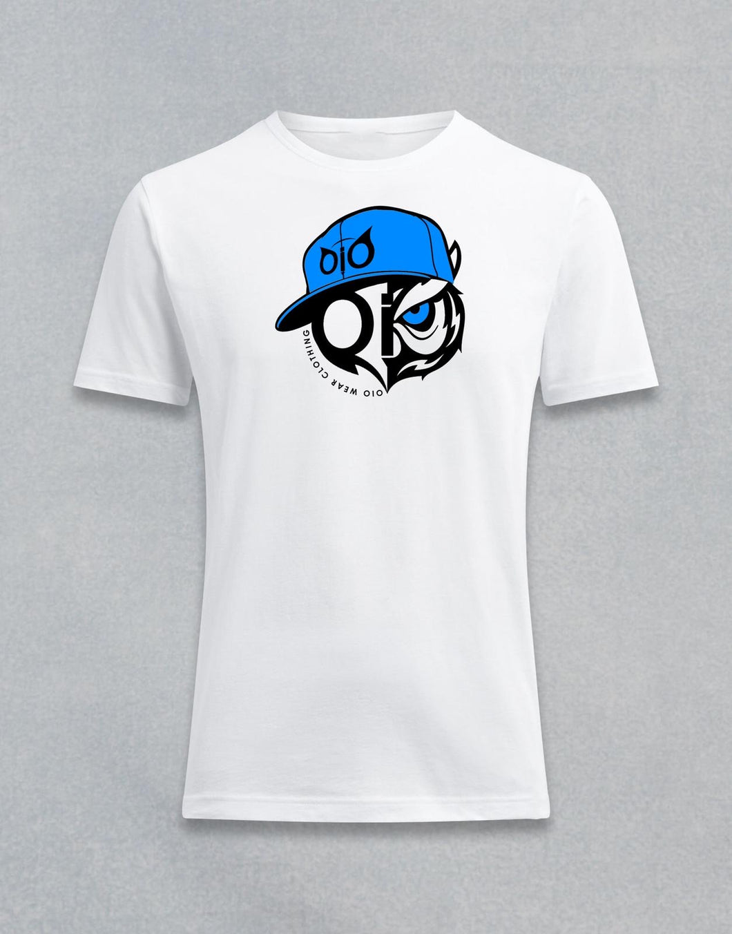 T- Shirt OiO Blue Cap White