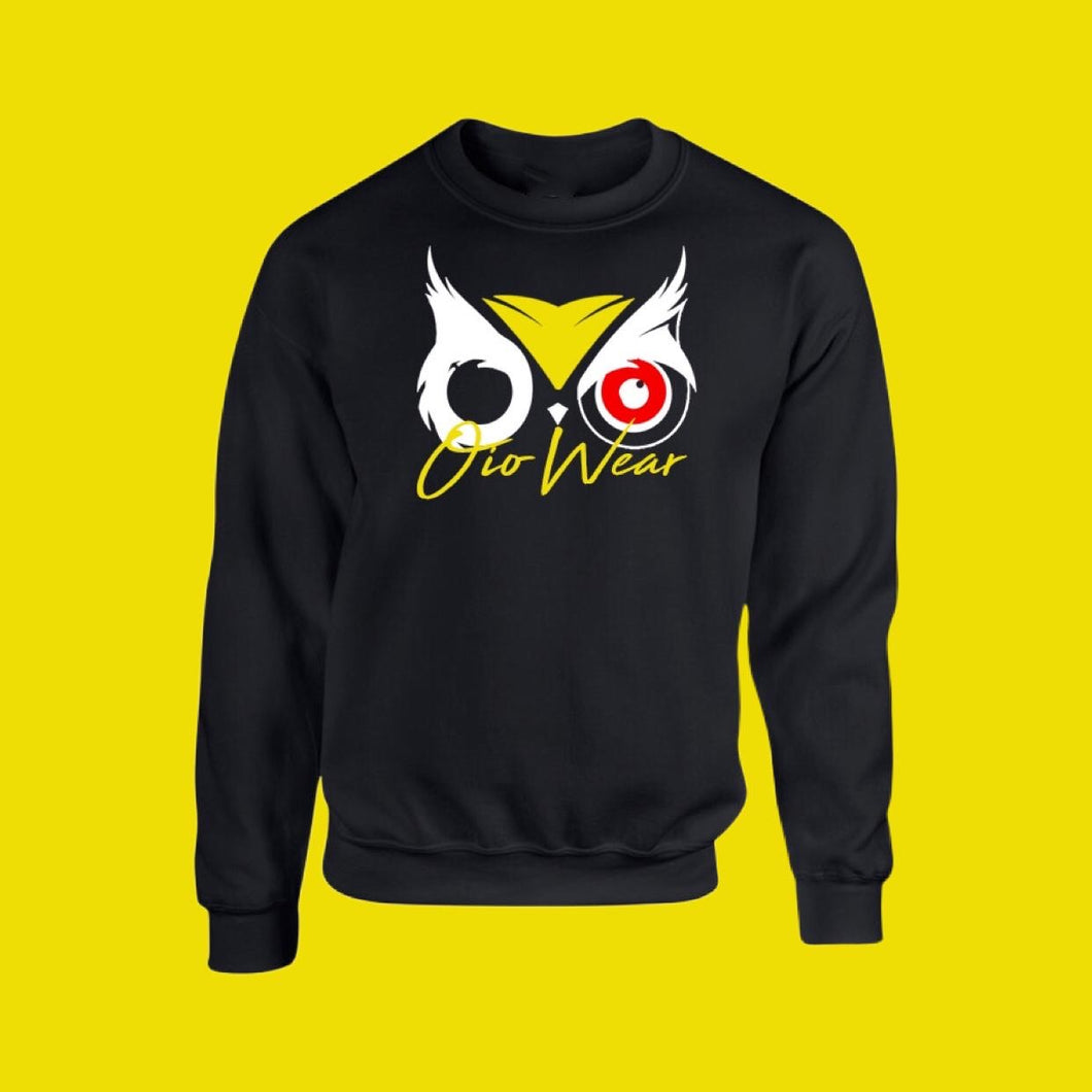 Sweater OiO Black/White,Yellow,Red