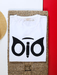 T-Shirt OiO SE Plush Cloth White & Black