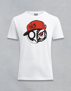 T-Shirt OiO Red Cap White