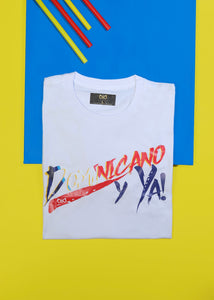 T-Shirt OiO Dominicano y ya! White