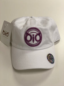 OiO Cap White & Purple ORG