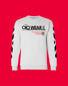 Sweater OiO White/Black,Red
