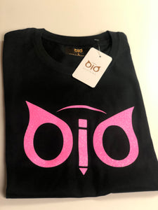 T-Shirt OiO Glitter Black & Pink