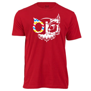 T- Shirt OiO Owl Red