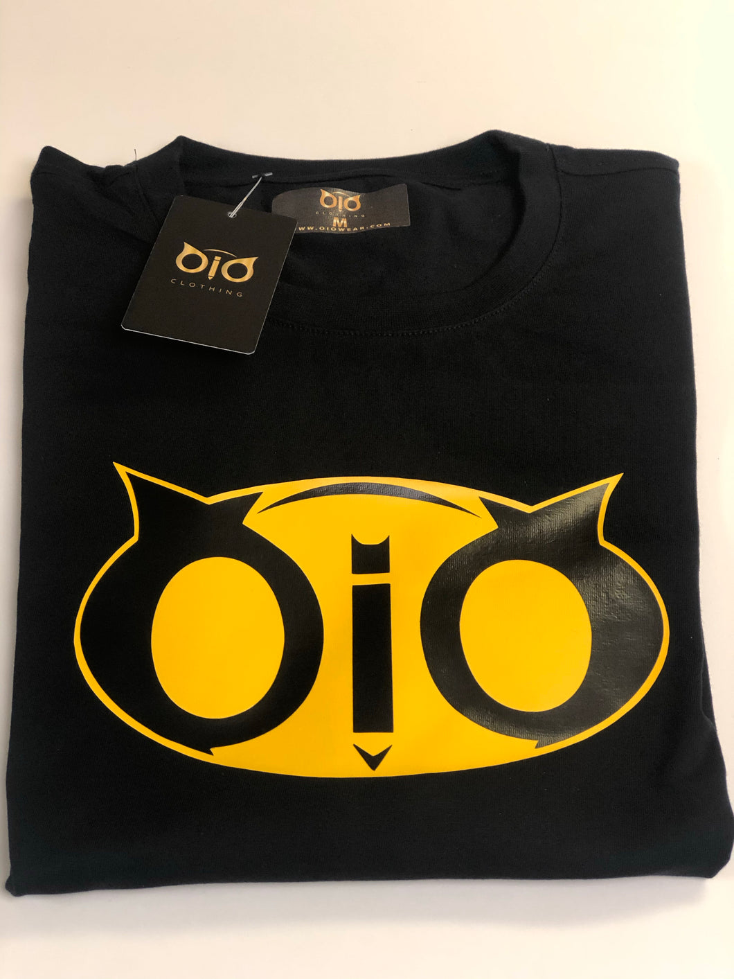 T-Shirt OiO Bat Black & Yellow