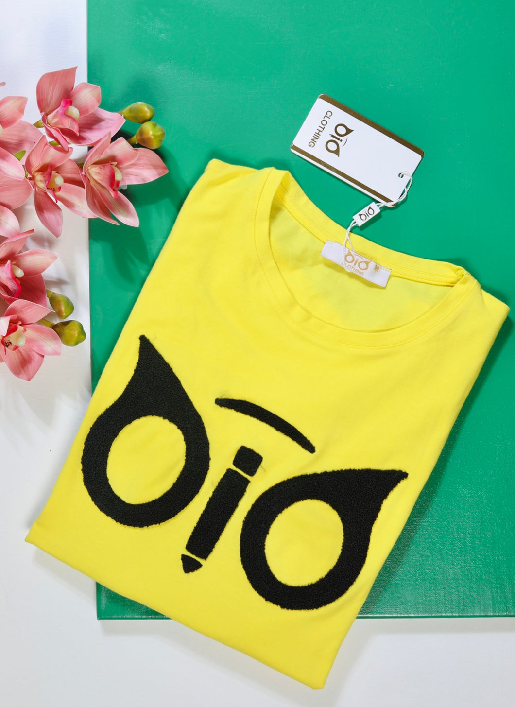 T-Shirt OiO SE Plush Cloth Yellow & Black