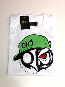 T-Shirt OiO Green Cap White